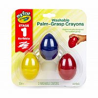 My First Washable Palm Grasp Crayons