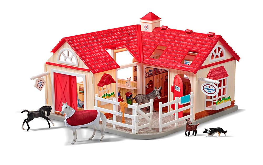 pet hospital toy with keys