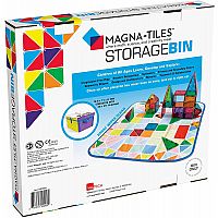 Storage Bin & Interactive Playmat Magna-Tiles 