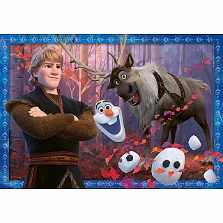 Disney Frozen 2 Frosty Adventures 2 X 24 Piece Jigsaw Puzzle for Kids - Value Set of 2 Puzzles in a Box