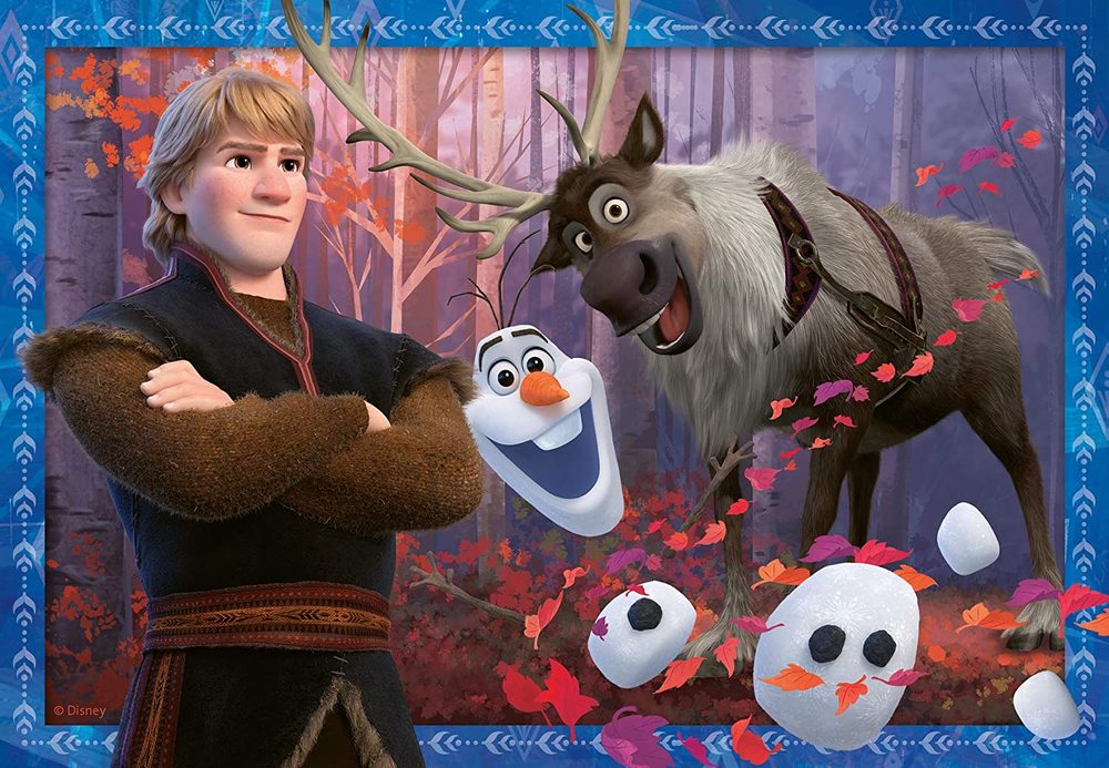 24 piece frozen puzzle