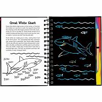 Scratch & Sketch Sharks (Trace Along)
