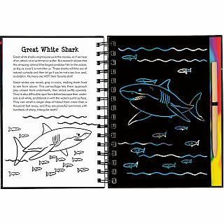 Scratch & Sketch Sharks (Trace Along)