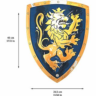 Liontouch Medieval Noble Knight Blue Foam Toy Sheild 