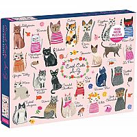 Cool Cats A-Z 1000 Piece Jigsaw Puzzle