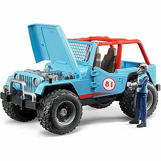 Blue Jeep Cross Country Racer 