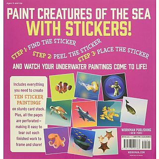 Paint by Sticker Kids: Under the Sea Paperback