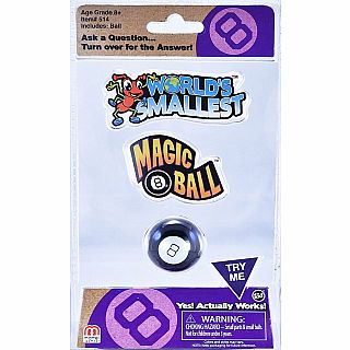 Magic 8 Ball Worlds Smallest