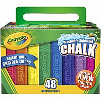 48 Count Sidewalk Chalk