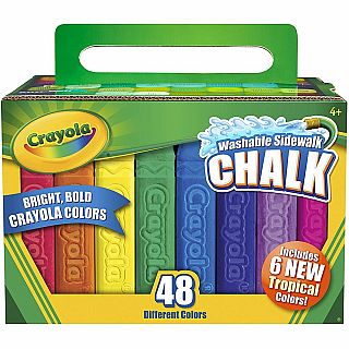 Sidewalk Chalk, 48 Count
