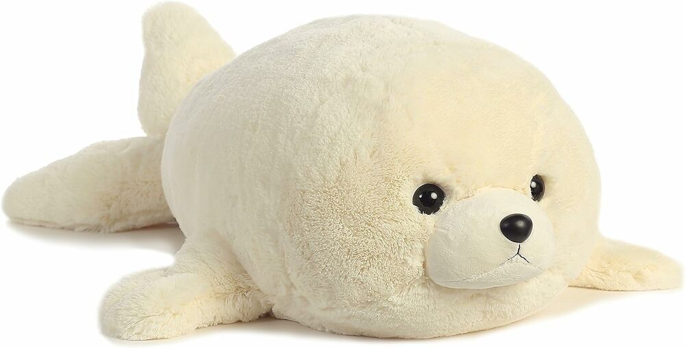 Super Flopsie Baby Harp Seal 30 Inch Grandrabbit s Toys in Boulder Colorado