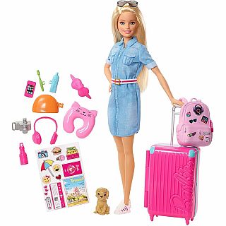 Barbie Travel Gift Set 
