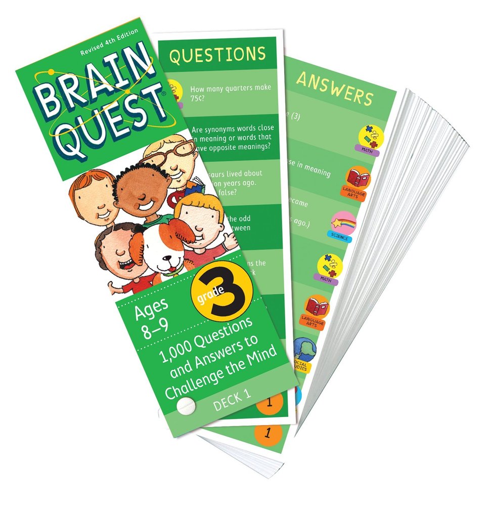 Brain Quest Grade 3 - 4Th Edition - Grand Rabbits Toys in Boulder, Colorado