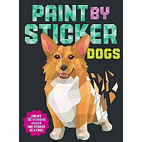 Paint by Sticker: Dogs Paperback