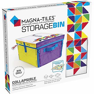 Storage Bin & Interactive Playmat Magna-Tiles 