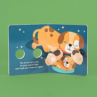 Hug Me Little Puppy: Finger Puppet Book Board Book