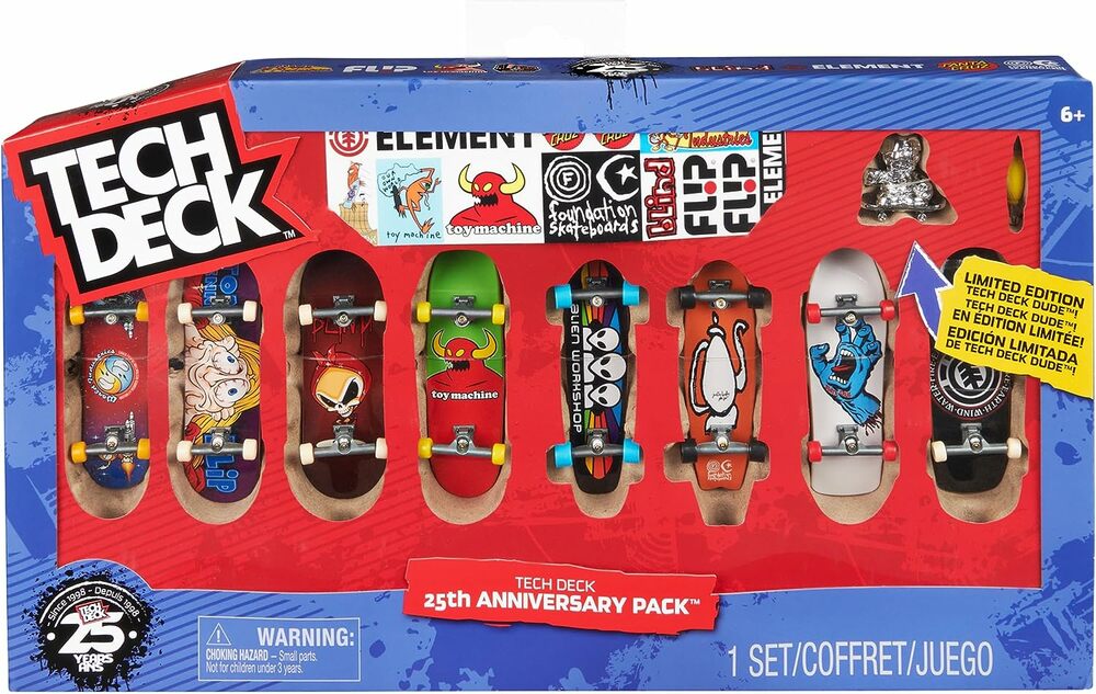 25th Anniversary Tech Deck 8 Pack Grandrabbit s Toys in Boulder Colorado