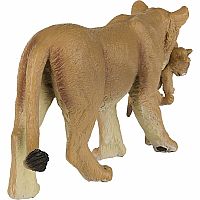Lioness With Cub