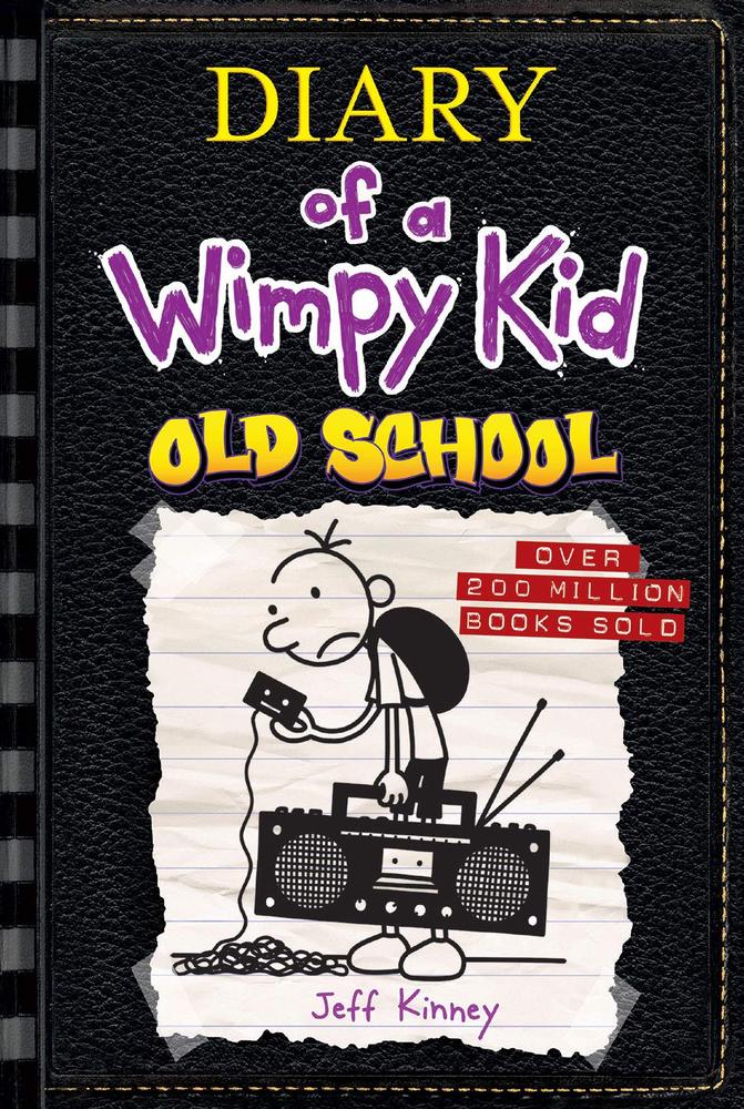 Diary of a Wimpy Kid 10 Old School hardback Grandrabbit's Toys in