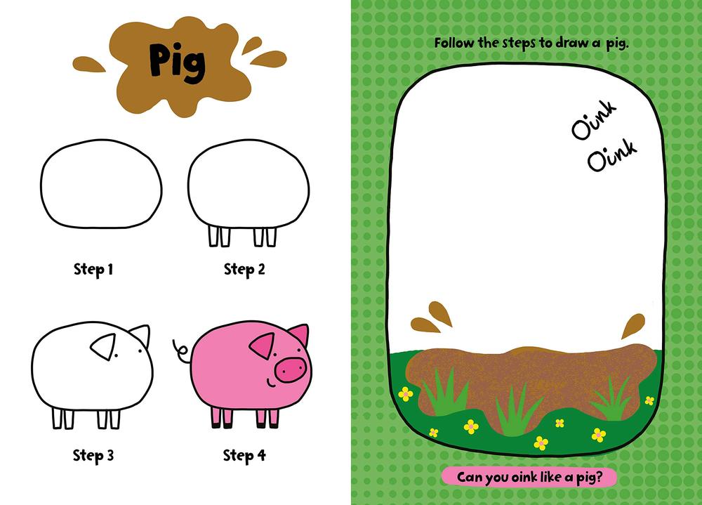 My First LearnToDraw Farm Animals Paperback Grand