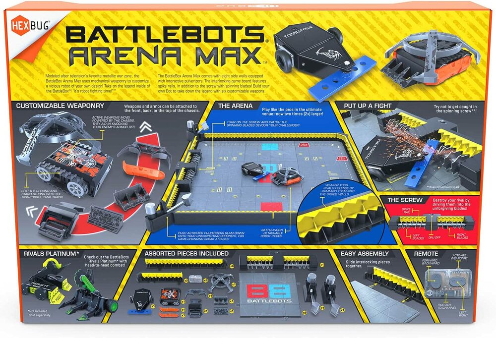 Arena Max Battlebots Hexbug Grandrabbit