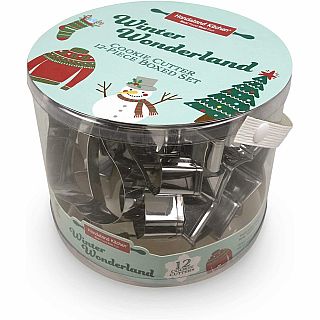 Winter Wonderland 12-piece Cookie Cutter Assortment