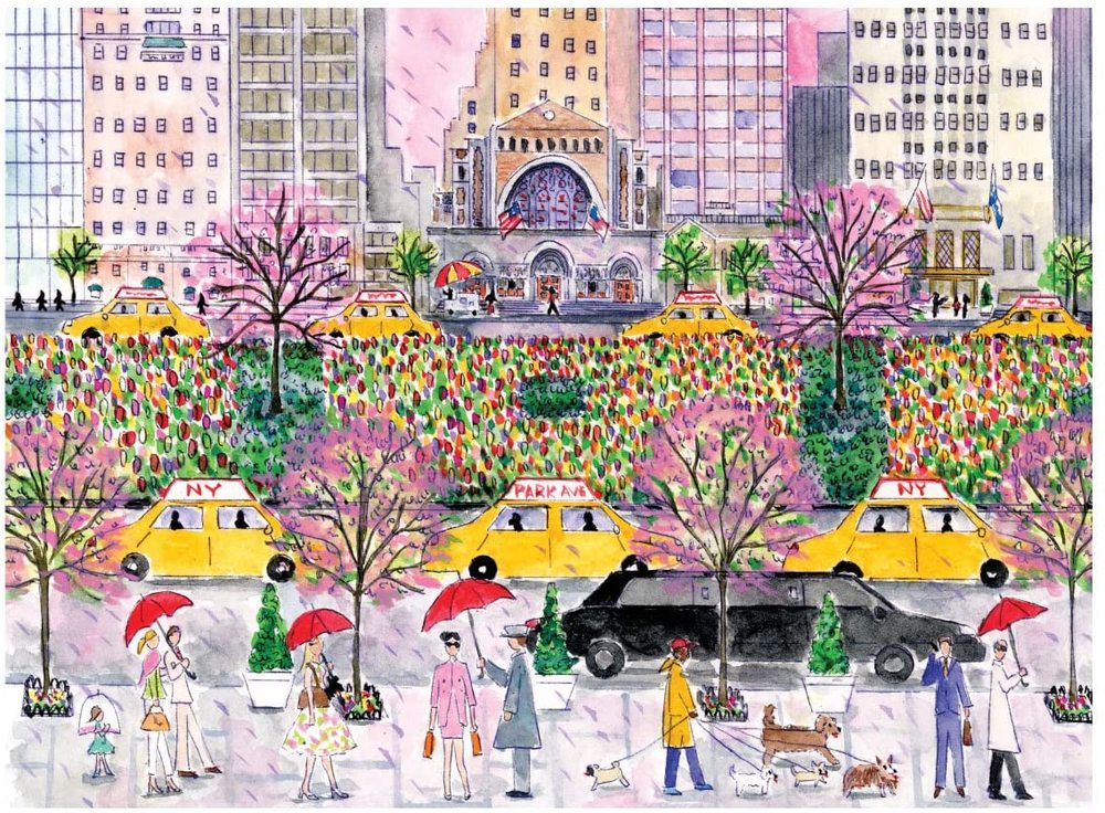 Michael Storrings Spring on Park Avenue New York City 1000 ...