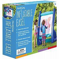 INFLATABLE EASEL WITH PAINTS