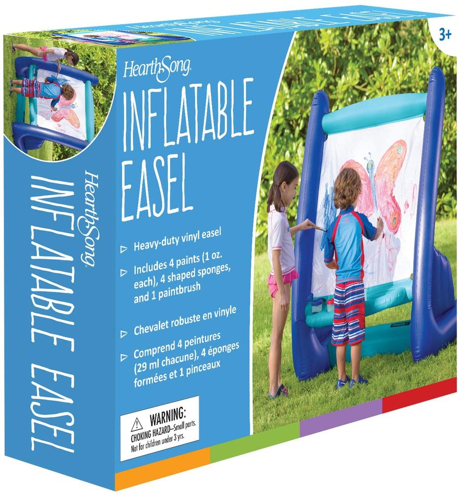 Inflatable easel store