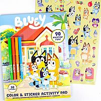 Bluey Coloring & Activity & Sticker Book