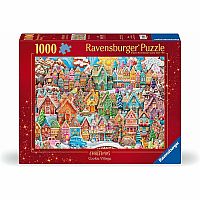 Christmas Cookie Village - 1000 Pieces Puzzle