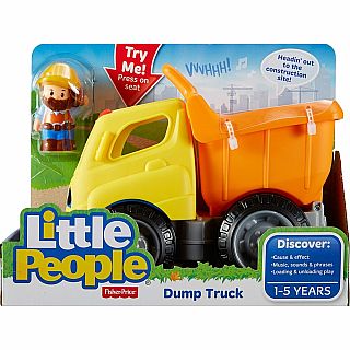 Large Dump Truck Little People 