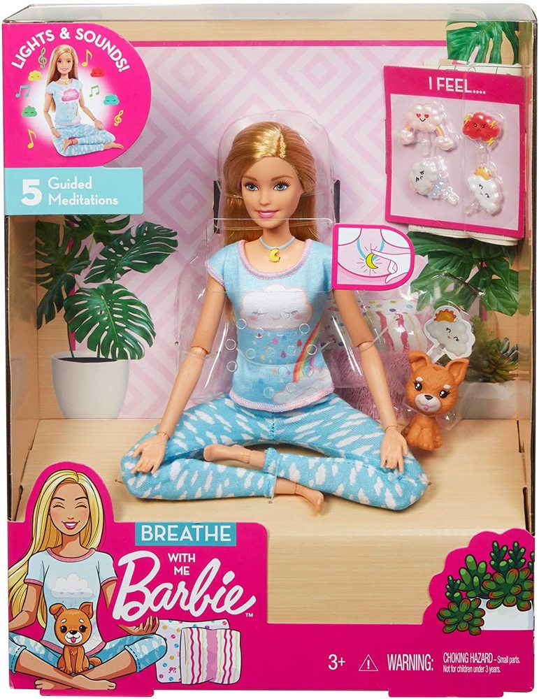 Breathe with Me Barbie Doll Blonde - Toys in Boulder, Colorado