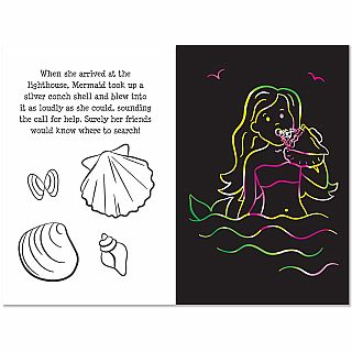 Mermaid Adventure Scratch and Sketch Hardback