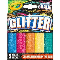 Glitter Sidewalk Chalk