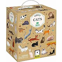 Cats 500 Piece Puzzle Love