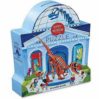 Day at the Dinosaur Museum 48 Piece Puzzle