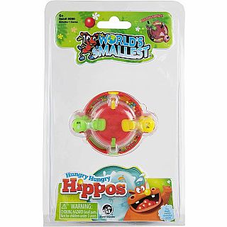 Hungry Hungry Hippos Worlds Smallest 