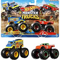 Monster Trucks 2 Pack Hotwheels