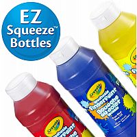 8oz Primary Washable Fingerpaint 3 Count