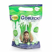 Green Oobleck with Black Light 