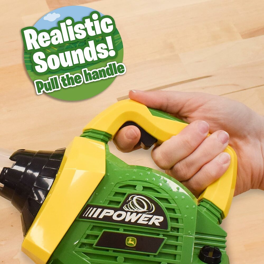 John deere shop toy leaf blower