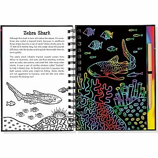 Scratch & Sketch Sharks (Trace Along)