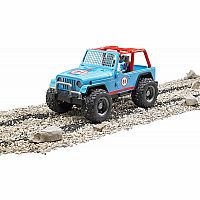 Blue Jeep Cross Country Racer 