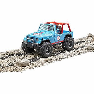 Blue Jeep Cross Country Racer 