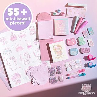 Sanrio Hello Kitty 50th Anniversary Mini Collectible Stationery - STMT