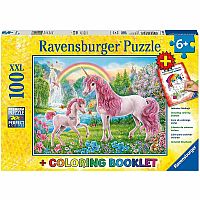 Magical Unicorn 100 Piece Puzzle 