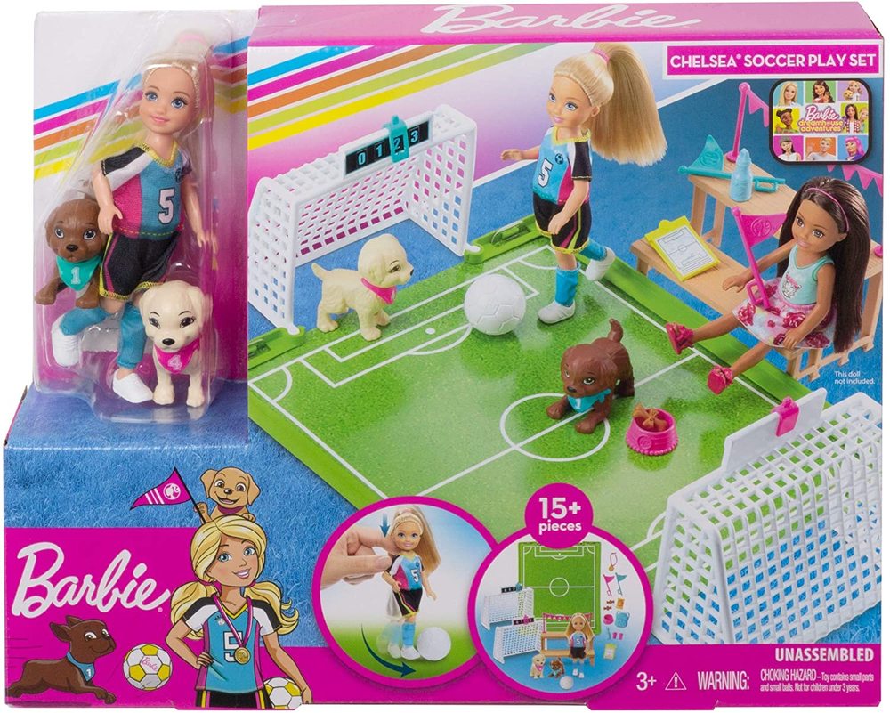 Chelsea Doll 6 inch with Soccer Playset Grandrabbit s Toys in