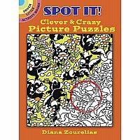 Spot It! Clever & Crazy Picture Puzzles Paperback