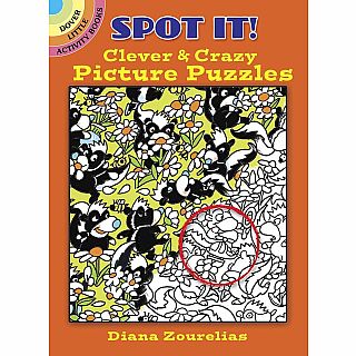 Spot It! Clever & Crazy Picture Puzzles Paperback
